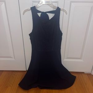 Junior’s Dress in Navy Blue